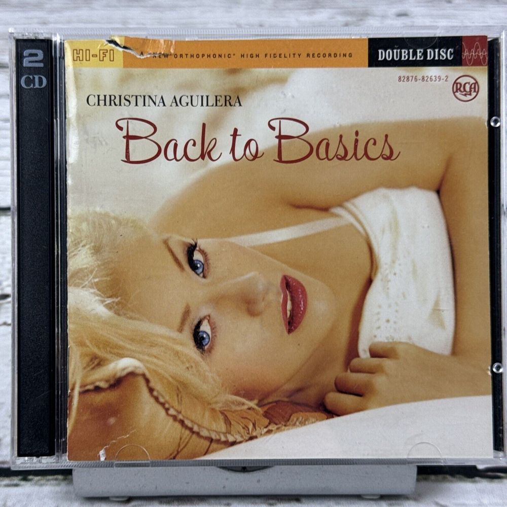 Christina Aguilera – Back To Basics (2 Disc Set CD, 2006)